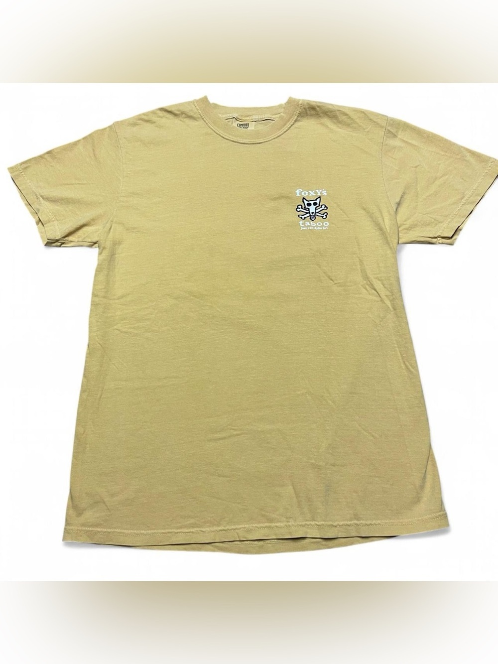 Men’s Yellow Casual T-shirt Medium
